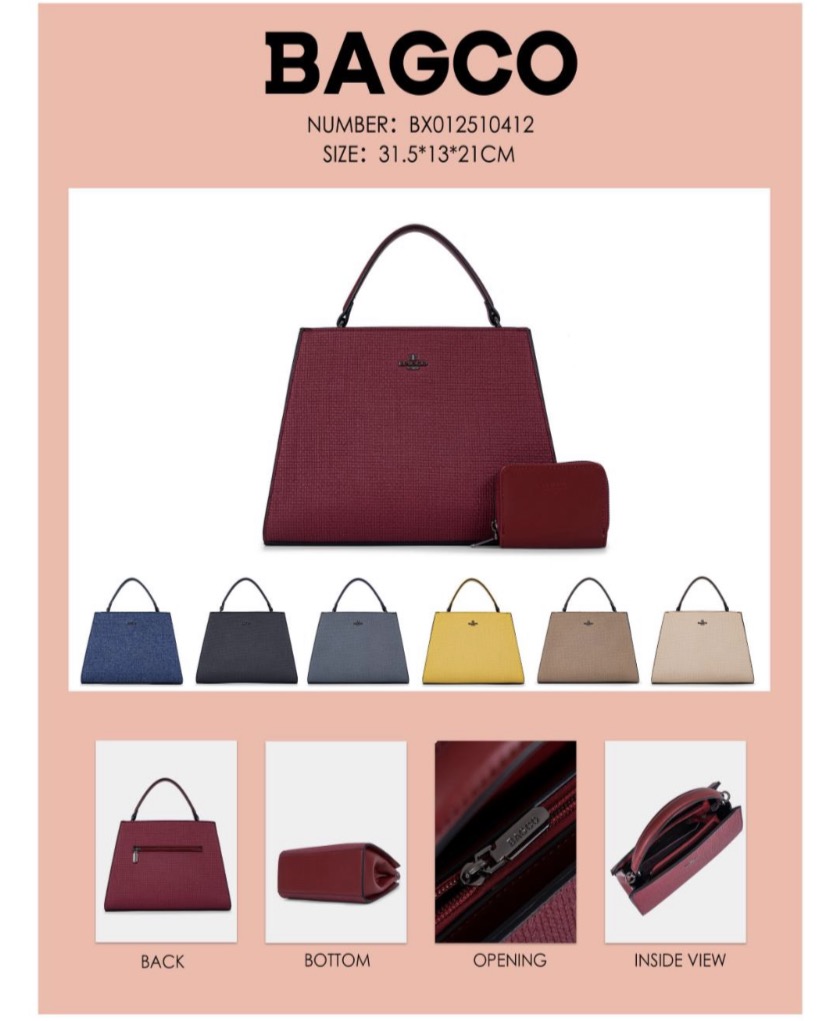 Screenshot L’Ensemble Satchel et Mini-Portefeuille « Hestia » par BAGCO - Image 1
