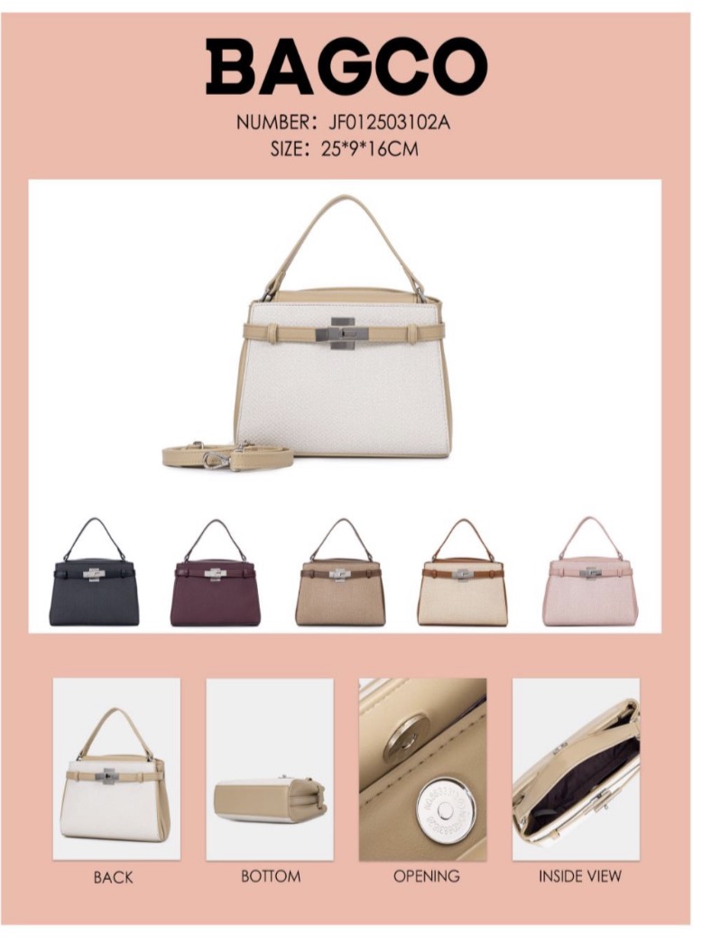 Screenshot Le Sac Satchel Bimatière « Ella » par BAGCO - Image 1